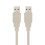 Nanocable Cable USB 2.0 Tipo A/M-A/M 3 m Beige